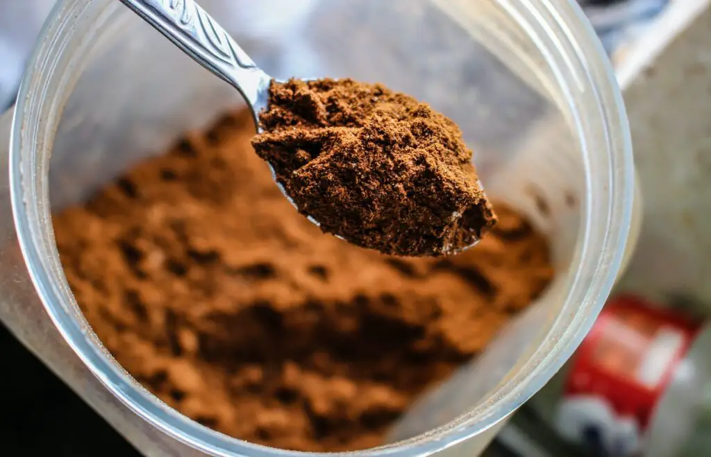 how to soften hard protein powder